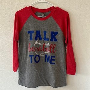 Women’s 3/4 Sleeve Baseball Graphic Tee